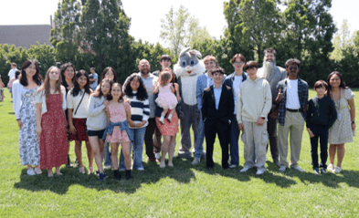 Church Group Outside